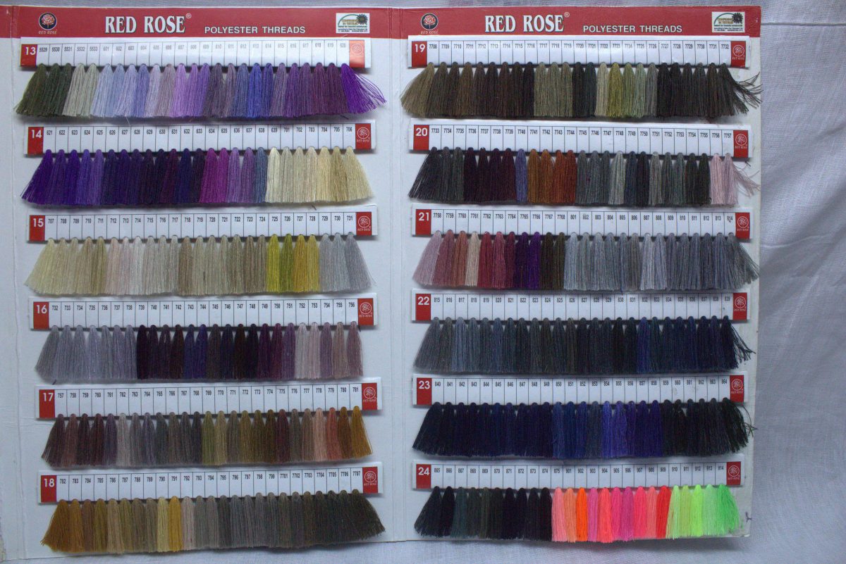 2 Ply Overlocking Thread – Red Rose
